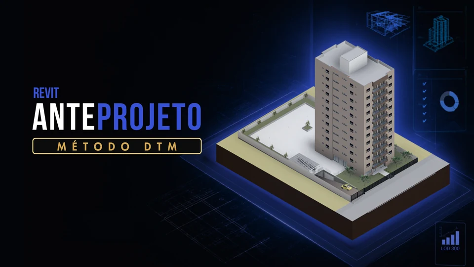 Capa oficial do curso Revit Anteprojeto