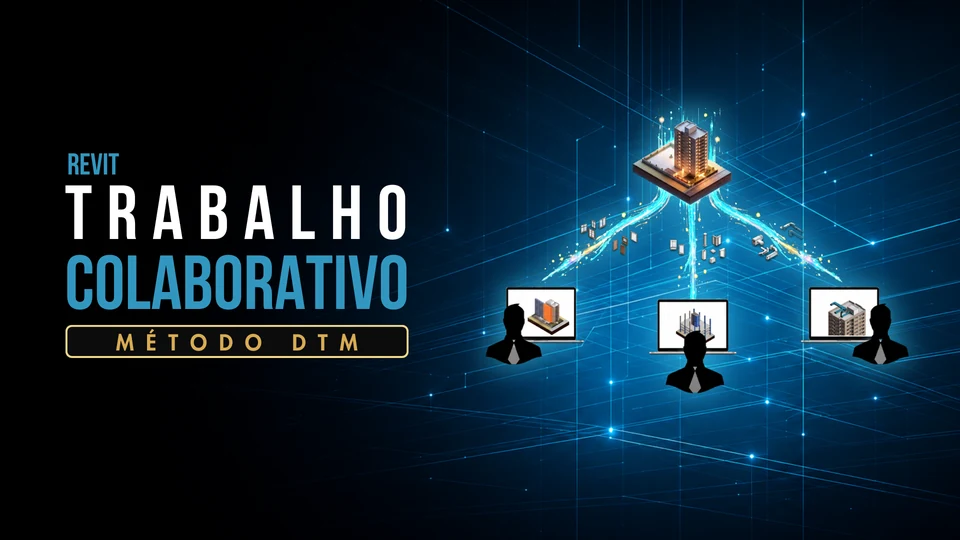 Capa oficial do curso Revit Minicurso Trabalho Colaborativo