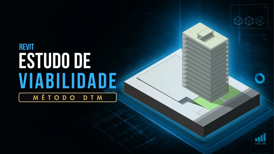 Capa oficial do curso Revit Estudo de Viabilidade