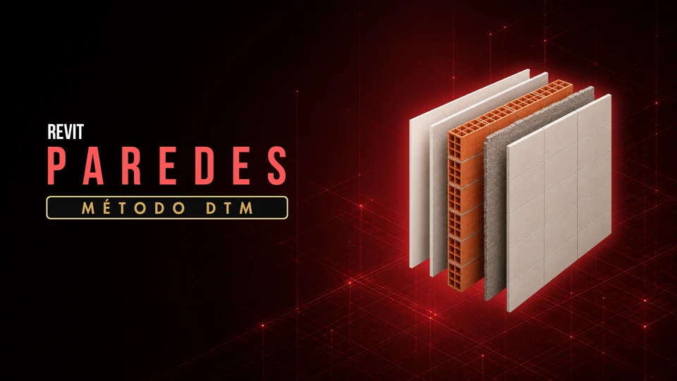 Capa oficial do curso Revit Paredes