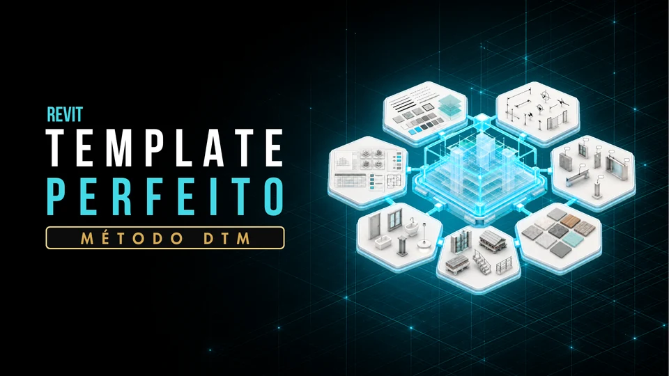 Capa oficial do curso Revit Template Perfeito